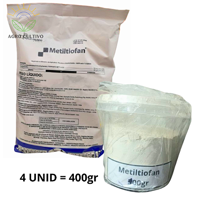 Metiltiofan Fungicida Sistêmico 400gr – Controle Preventivo e Curativo - Generico Cercobin