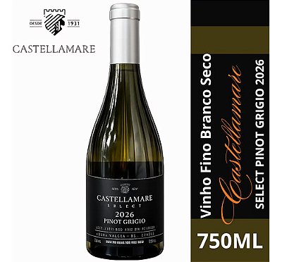 Vinho Fino Branco  Pinot Grigio Seelect 2026 Castellamare