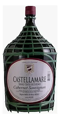 Vinho Tinto Seco Fino Castellamare Cabernet Sauvignon 4,6l