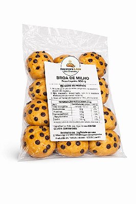 Broa de Milho com Gotas de Chocolate