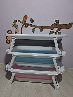 Banheira de Bebê Dobrável