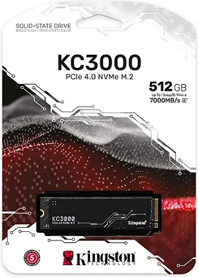 SSD Kingston KC3000 512GB NVMe M.2 PCIe 4.0-KC3000512gb