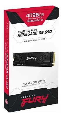 SSD Kingston FURY Renegade 4TB NVMe M.2 PCIe 4.0-SFYRDK4000G