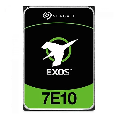 HD Interno Seagate Exos 7E10 10TB SATA III 7200 RPM 256MB-ST10000NM017B