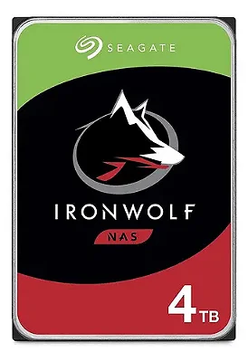 HD Interno Seagate IronWolf 4TB NAS 3,5” SATA-ST4000VN006