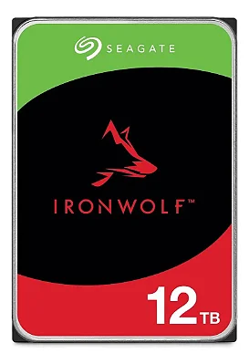 HD Interno Seagate IronWolf 12TB NAS 3,5” SATA-ST12000VN0008