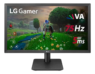 Monitor Gamer LG 22MP410-B 21,5” Full HD VA 75Hz Preto