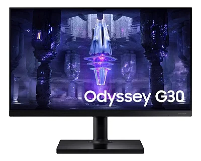 Monitor Gamer Samsung Odyssey G30 24” Full HD VA 144Hz Preto