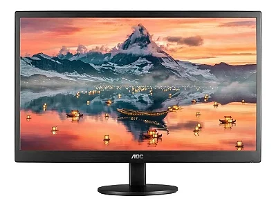 Monitor AOC E970SWNL 18,5” LED HD 60Hz Preto