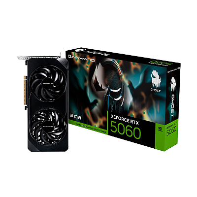 Placa de Vídeo Gainward GeForce RTX 5060 Ghost 8GB GDDR7 128 Bits-RTX 5060