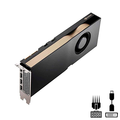 Placa de Vídeo PNY NVIDIA RTX A4500 20GB GDDR6 ECC 320 Bits