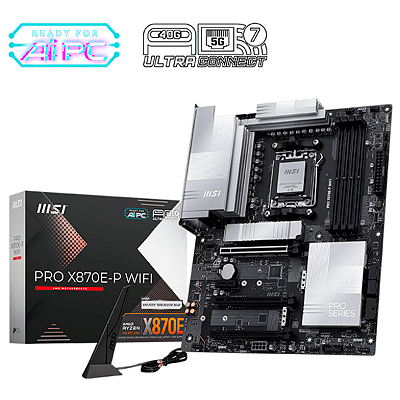 Placa Mãe MSI PRO X870E-P WiFi DDR5 AM5