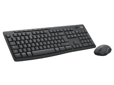 Kit Teclado e Mouse Sem Fio Logitech MK370 for Business Grafite - 920-012064