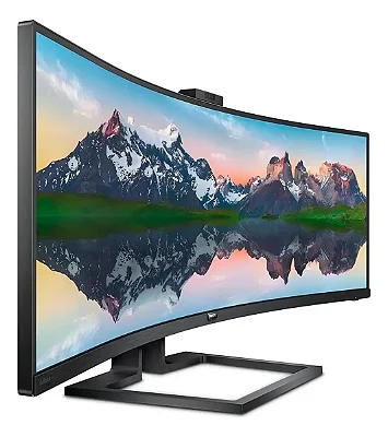 Monitor Philips 499P9H/00 49" Dual QHD Curvo 70Hz USB-C