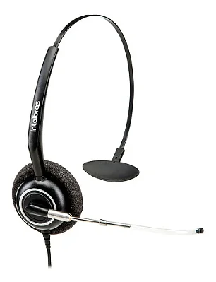 Headset Intelbras THS 55 4010055 USB Monoauricular NR17 Call Center