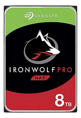 HD Seagate IronWolf Pro 8TB ST8000NT001 NAS 7200RPM 256MB CMR