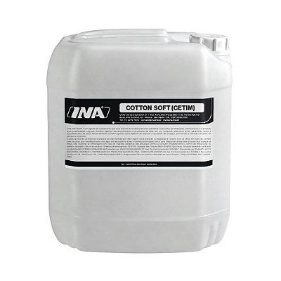 INA Cotton Soft 20L Pro Amaciante Premium (Cetim)