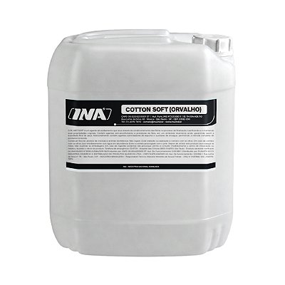 INA Cotton Soft 20L Pro Amaciante Premium (Orvalho)