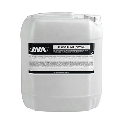 INA Floss Pump Cetim 20L Pro Amaciante Dosagem Automático