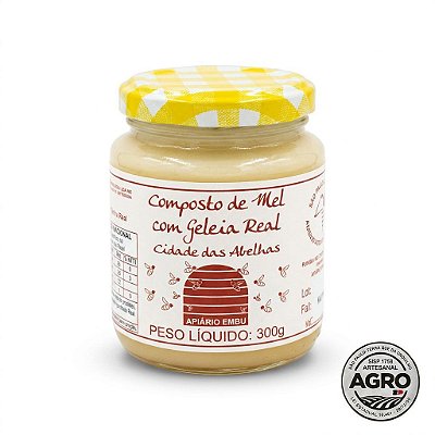 Composto de Mel com Geleia Real