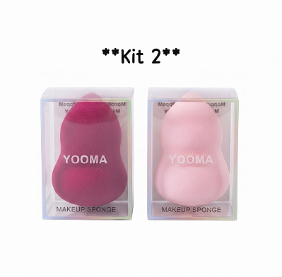 Kit 2 Esponjas de Maquiagem - Super Macia