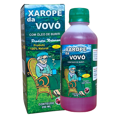 Xarope da Vovó com Óleo de Buriti 250ml