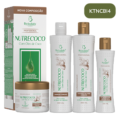 Kit Nutrecoco Bio Instinto 4 Itens