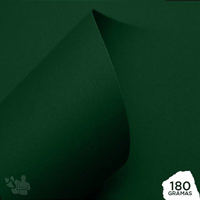 Papel Color Pop - Mimo - Verde Oliva - 180g - 30,5x30,5cm