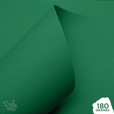 Papel Color Pop - Mimo - Verde Nature - 180g - 30,5x30,5cm