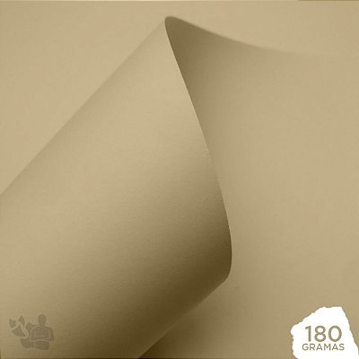 Papel Color Pop - Mimo - Creme Baunilha - 180g - 30,5x30,5cm