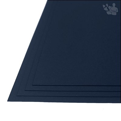 Papel Color Plus - Porto Seguro - Azul Marinho - 180g - A4 - 210x297mm