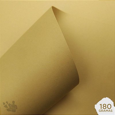 Papel Color Plus - Sahara - Creme - 180g - A4 - 210x297mm