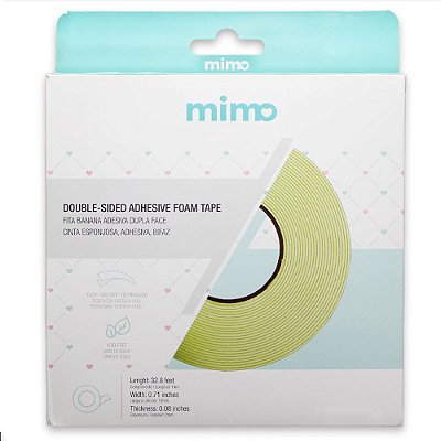 Fita Banana Adesiva - Bobina - Mimo - 19mm x 10m