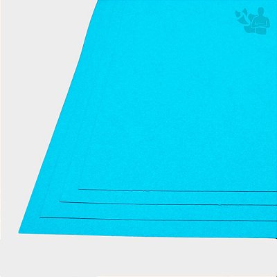 Papel Color Pop - Mimo - Azul Água - 180g - A4 - 210x297mm