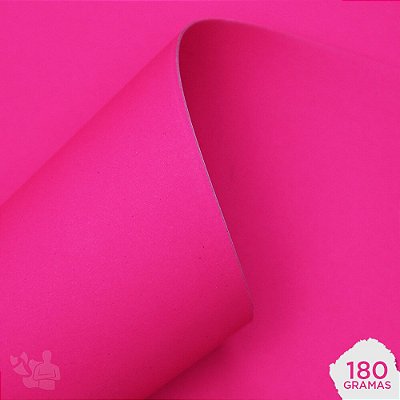 Papel Neon - 180g - Pink - A4 - 210x297mm