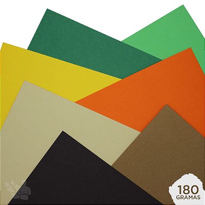 Kit Papel Color Plus - Safari - 180g