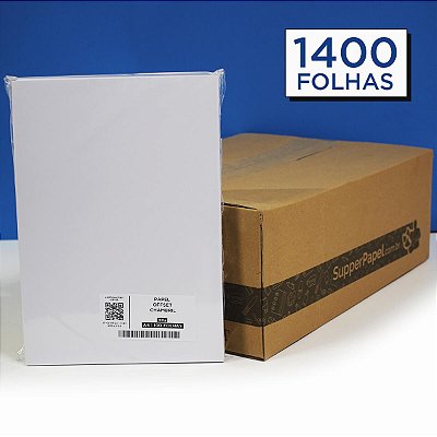 Papel Offset - Sulfite - 180g - A4 - 210x297mm - Caixa (1400 Folhas)