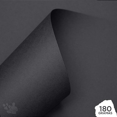 Papel Color Plus - Dubai - Cinza Escuro - 180g