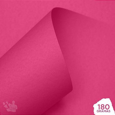 Papel Neon Plus - Rosa - 180g