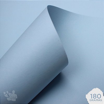 Papel Color Plus - Paris - Azul Claro - 180g