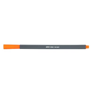 Caneta Hidrográfica - Fineliner BRW - 0,4mm - Laranja Neon