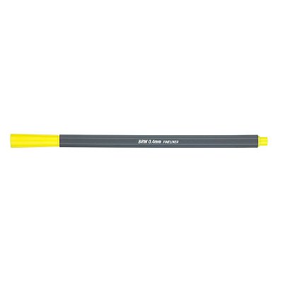 Caneta Hidrográfica - Fineliner BRW - 0,4mm - Amarelo Pastel
