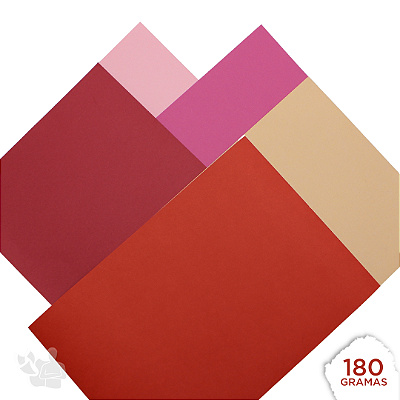 Kit Papel Color Plus - Dia dos Namorados