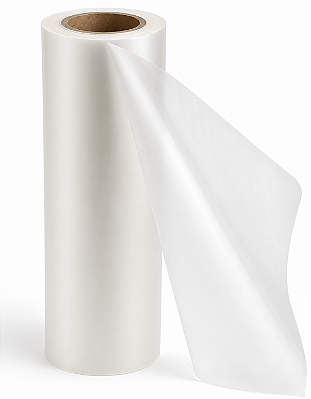 Bopp Fosco para Laminação a quente - 18 Micras - 22cm x 50metros