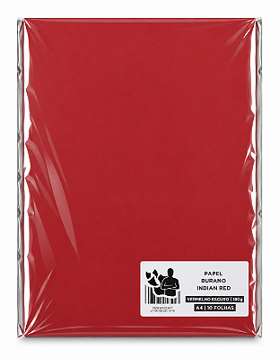 Papel Burano Indian Red - 180g