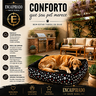 Cama Pet Impermeável Grande