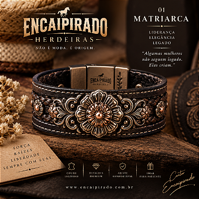 Pulseira Encaipirado Herdeiras - MATRIARCA