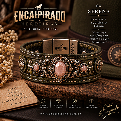 Pulseira Encaipirado Herdeiras - SERENA