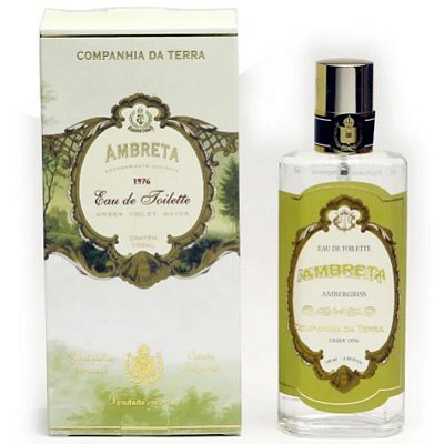 Eau de Toillete Ambreta 100ml / Água de Ambreta Companha da Terra