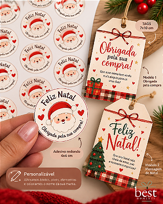 Kit Papelaria Natalina Simples